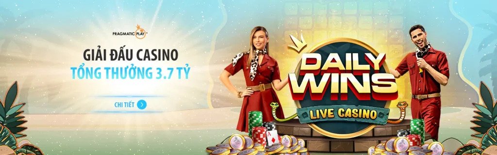 Giải đấu Casino tổng thưởng 3.7 tỷ